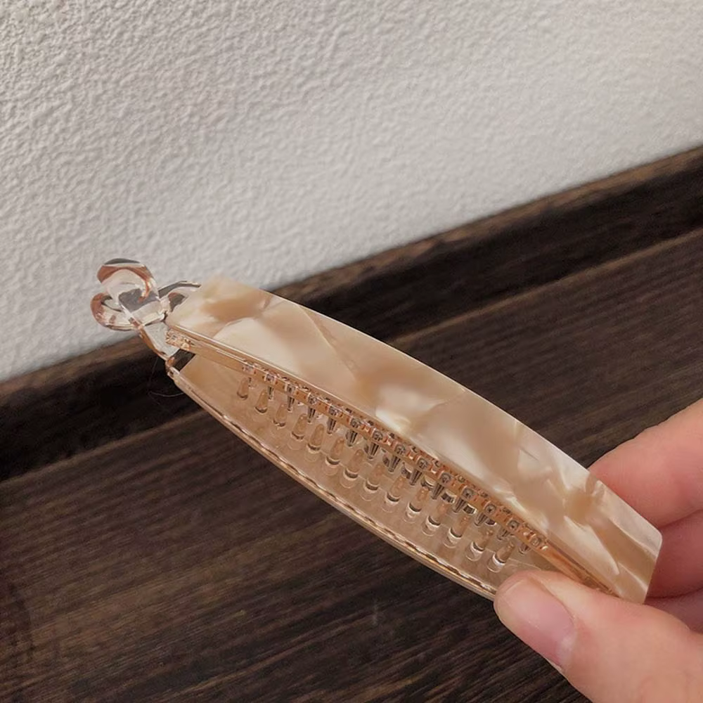 Accessoires DIY : Pinces à cheveux simples, pinces à queue de cheval coréennes en acétate, pinces ba