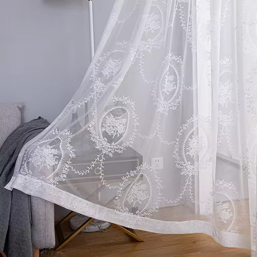 Rideaux français pour salon salle à manger chambre rideaux de luxe américain dentelle velours tissu 
