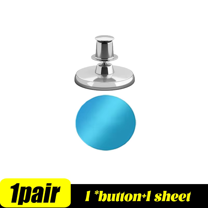 Attaches magnétiques en métal pour rideaux, fixation murale, clips magnétiques pour rideau de douche
