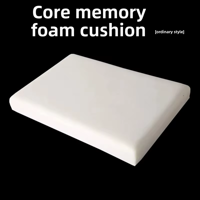 Noyau de coussin en mousse à mémoire de forme épaissie, éponge rectangulaire, matériau de remplissag