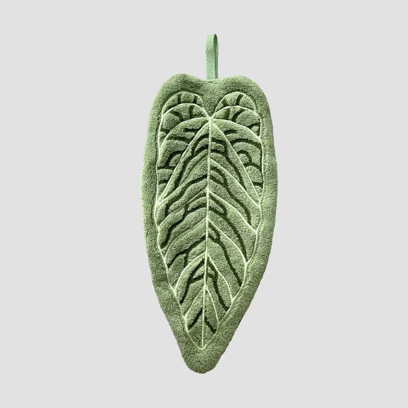 Serviette de nettoyage pour plantes chaudes, mouchoir absorbant suspendu, serviette de cuisine épais