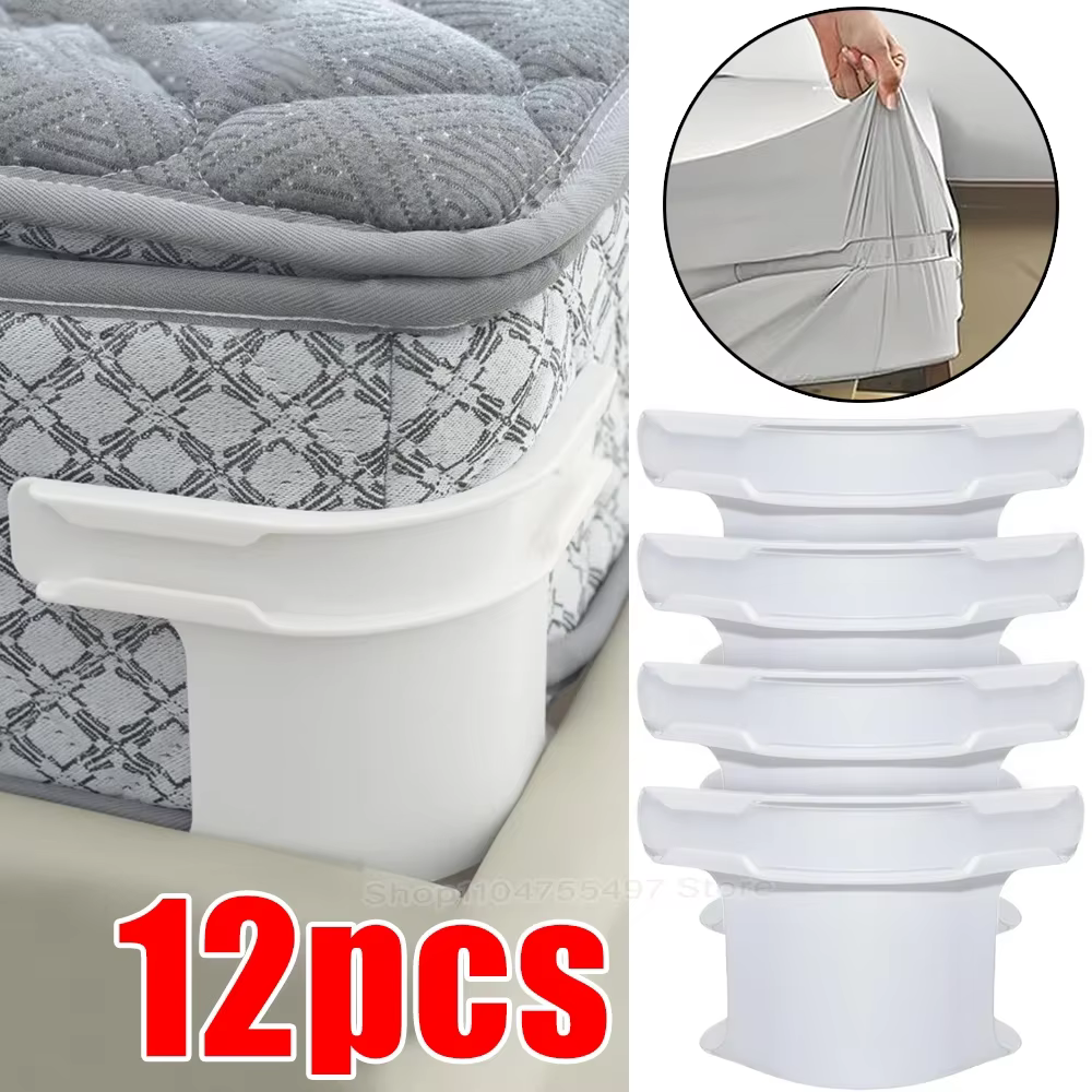 Clips universels de serrage d'angle pour drap de lit, support sécurisé pour couvre-lit Invisible ave