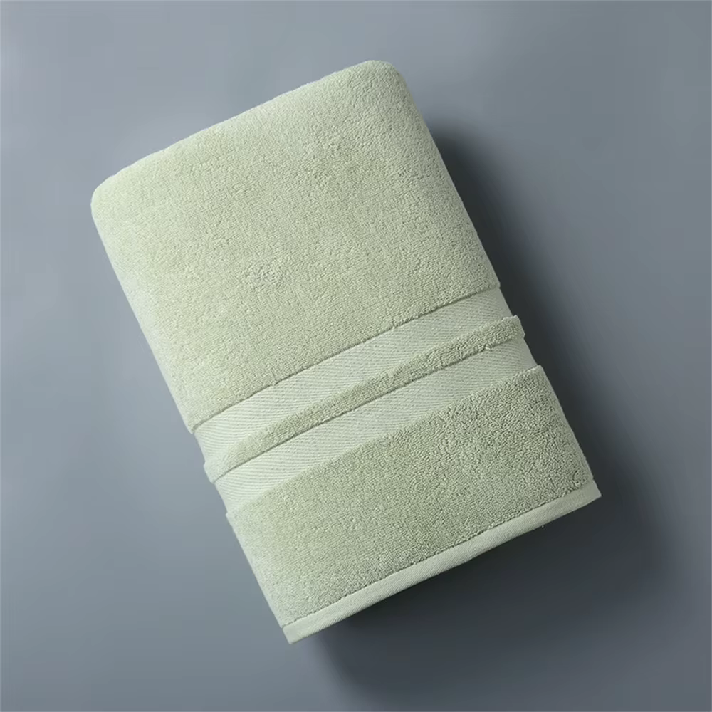 Serviette de Bain avec Nom Personnalisé, en Coton, Monogramme Brodé, Cadeau de ixUnique