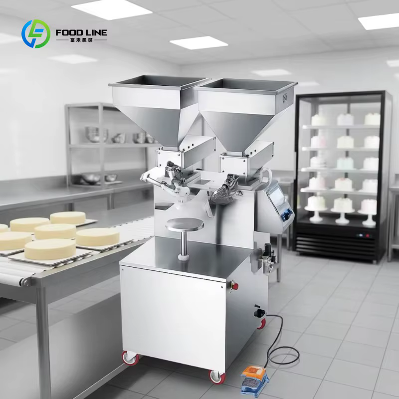 Machines automatiques de décoration et de garnissage de gâteaux pour la préparation, l'étalement, le