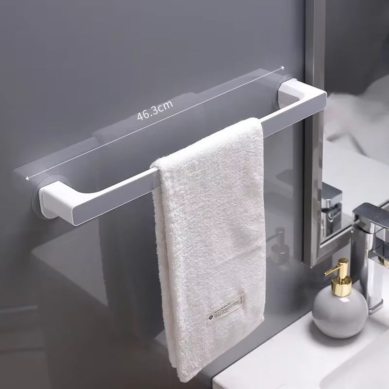 Support de rangement pour serviettes de salle de bain, 1 pièce, toilettes, sans poinçonnage, support