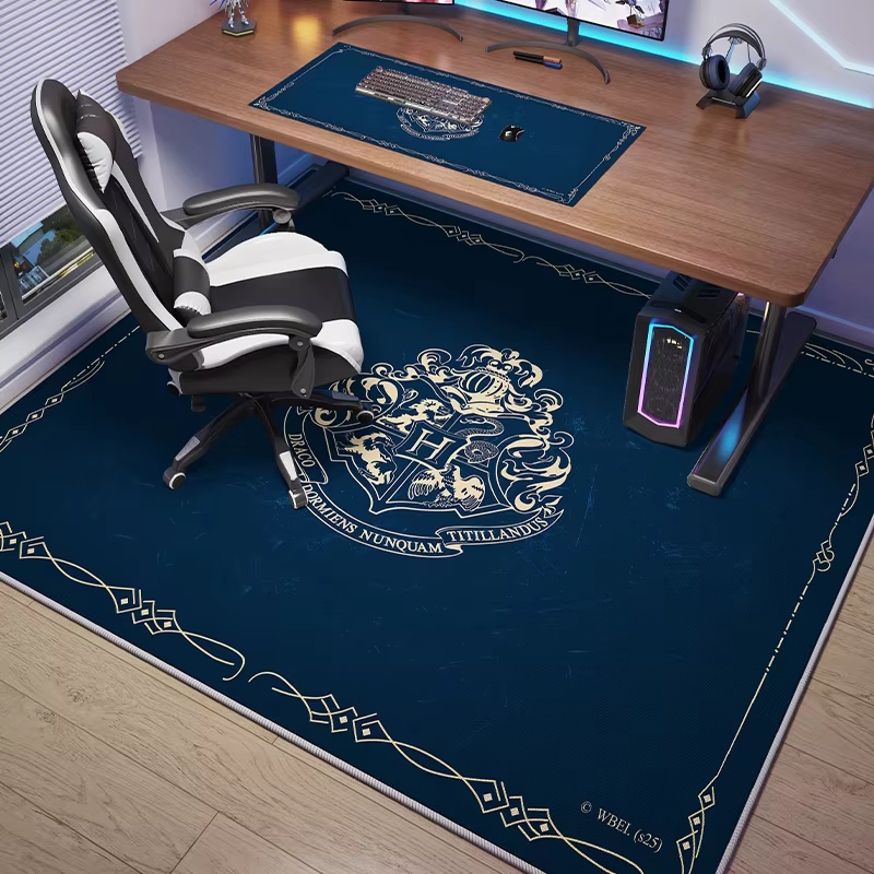 Tapis officiel Harry Potter pour chambre d'enfant, tapis de chevet pour salle de jeux, tapis insonor
