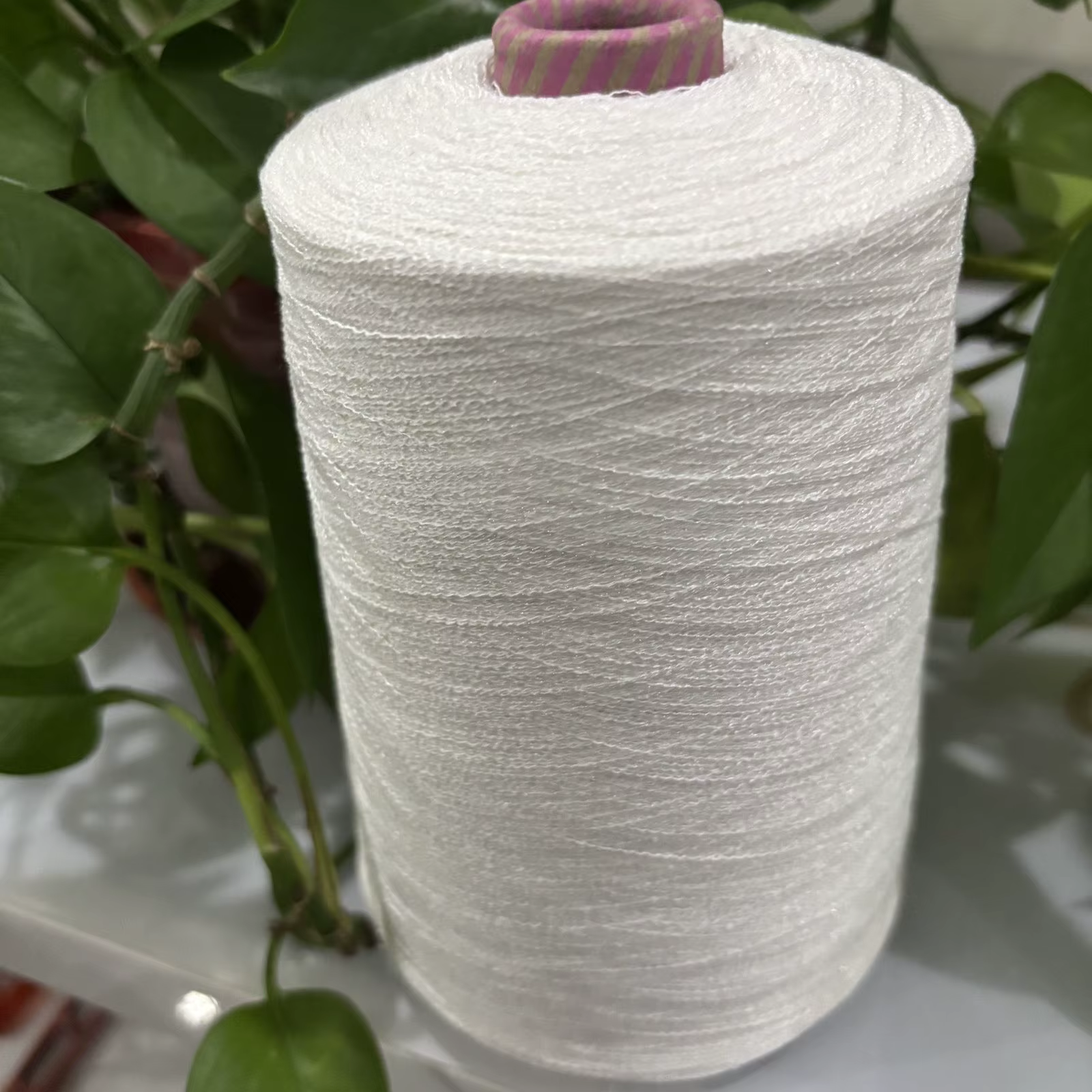 Fil de lin ultra-fin scintillant pour l'été, 250g/pièce, fil à dentelle tissé à la main, fil de soie