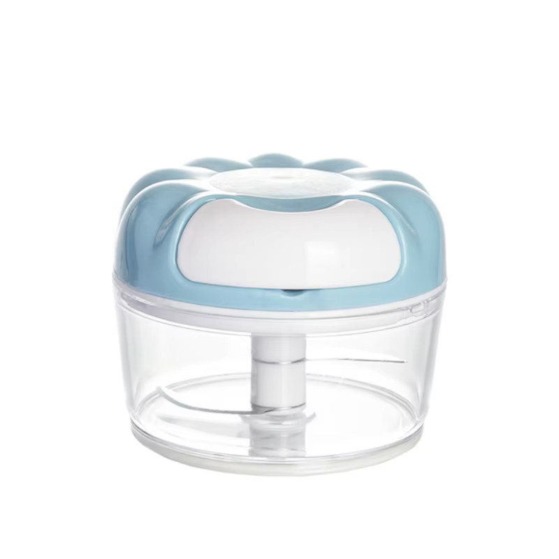 1pc bleu/rose manuel ail masher main tirer cuisine ménage Type ail mélangeur braisé ail haché gadget