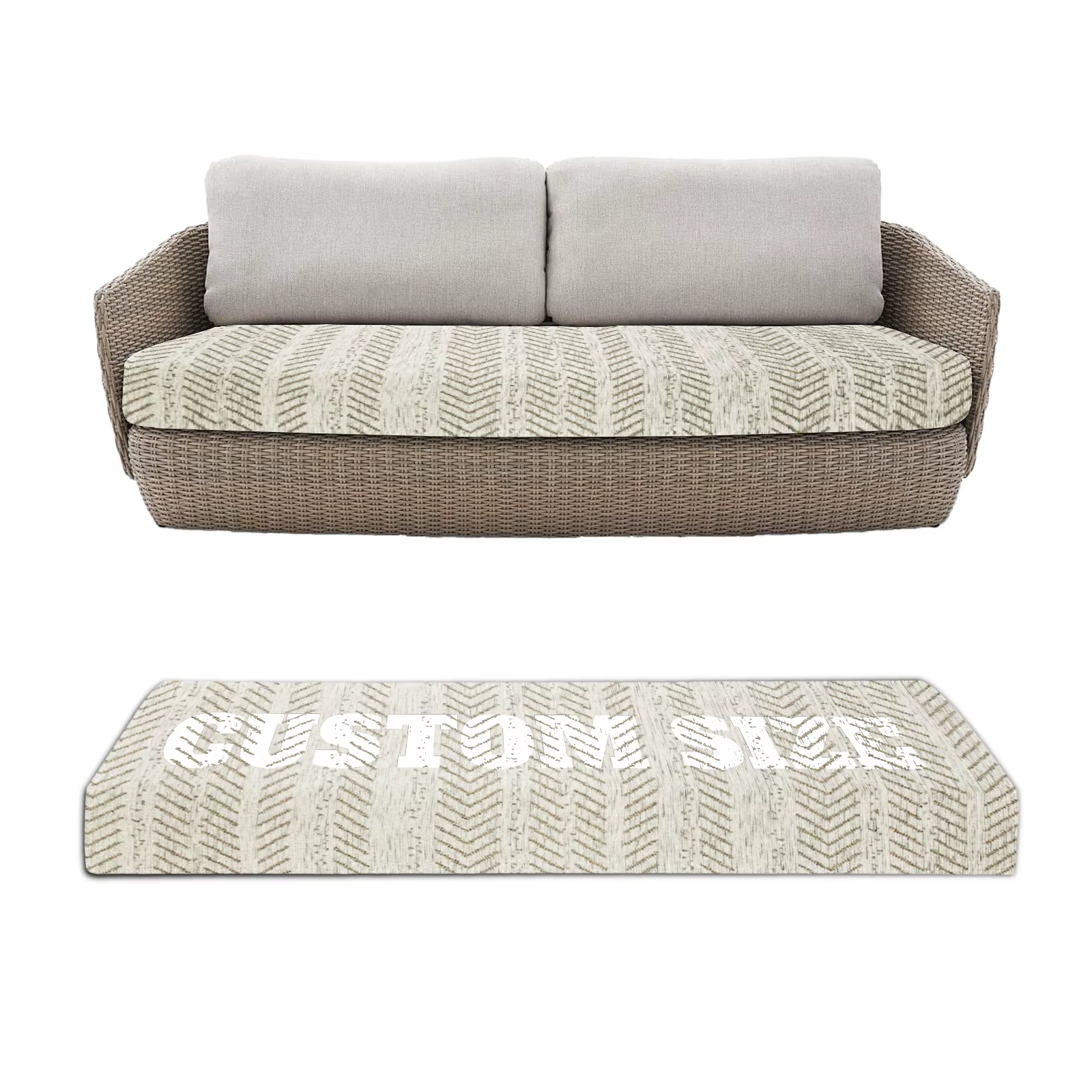 Coussins de banc longs, siège de chaise, canapé, siège, baie vitrée, coussin décoratif 50D, coussin 