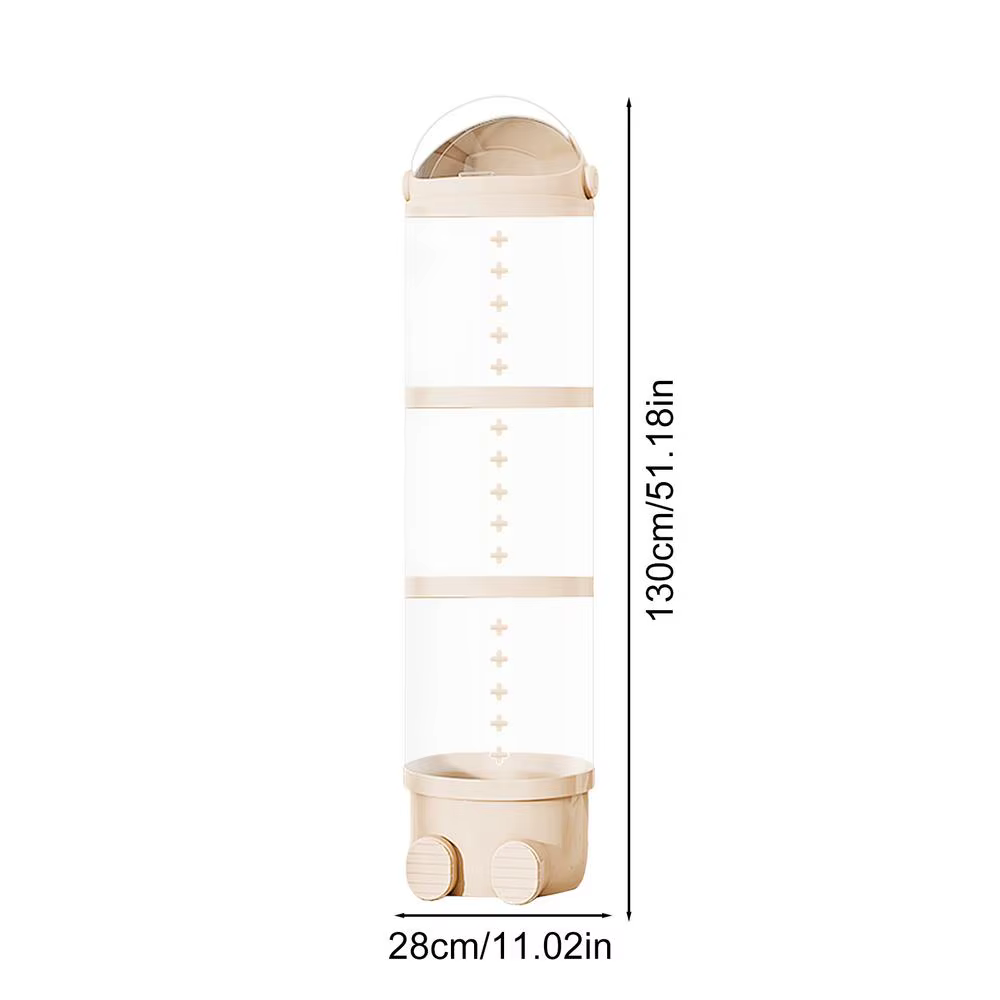 Vertical Toy Storage Tube Kids Plush Doll Clear Storage Tube Stuffed Animal Doll Storage Holder Stan