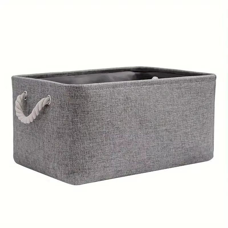 Panier de rangement pour articles divers, boîte de rangement pour armoire, panier à linge pour jouet
