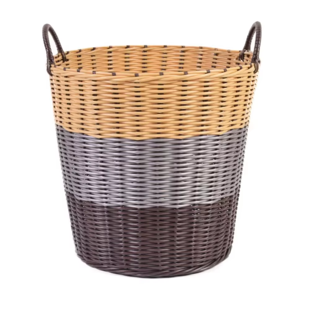 Panier à linge pliable Durable, panier à linge sale tissé de Style rotin, paniers en osier