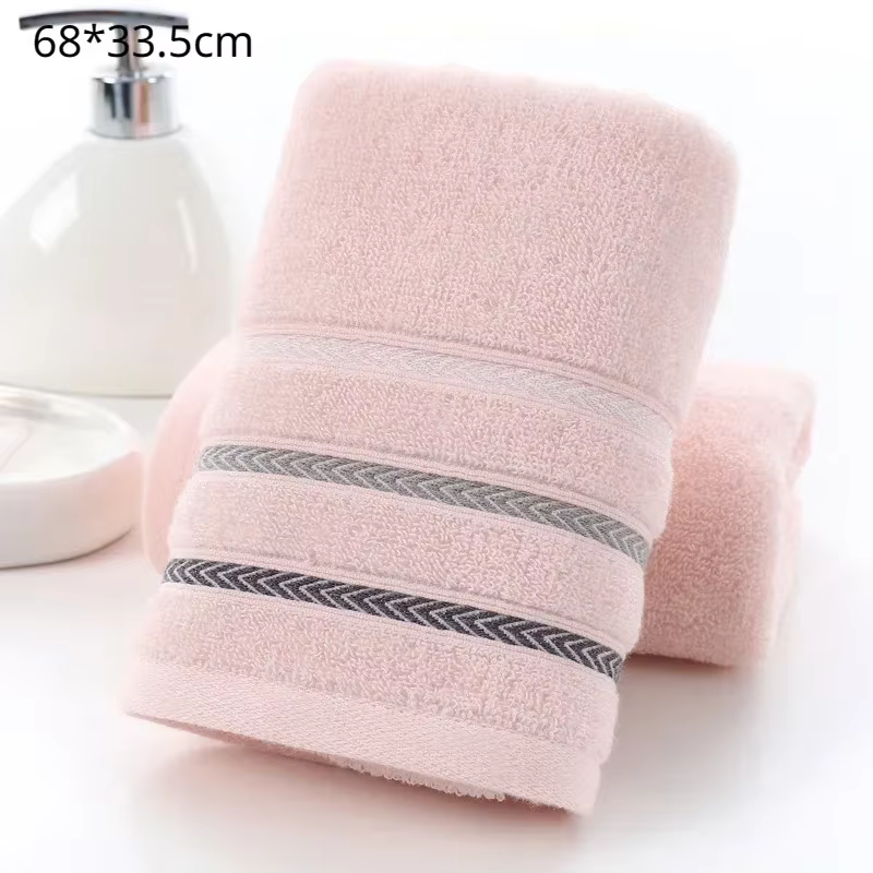 Serviettes de bain en tissu éponge pour la salle de bain, serviettes de toilette en coton, lot pour 