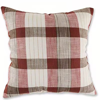 Housse de coussin décorative à motif écossais, décoration de maison, adaptée au canapé, à la chambre