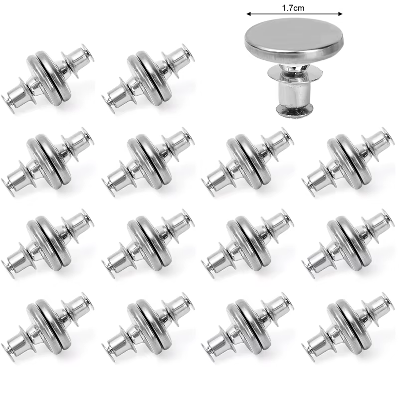 Clips de rideau magnétiques Double face, fixation magnétique, rideau d'aspiration, fermeture des aim