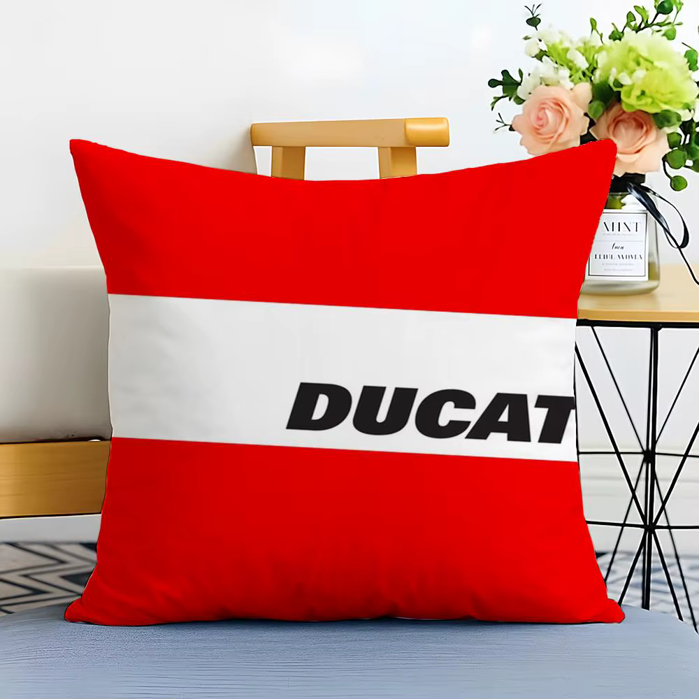 D-DucatiS Housse de coussin de luxe en lin lavable, taie d'oreiller douce pour canapé-lit, décoratio