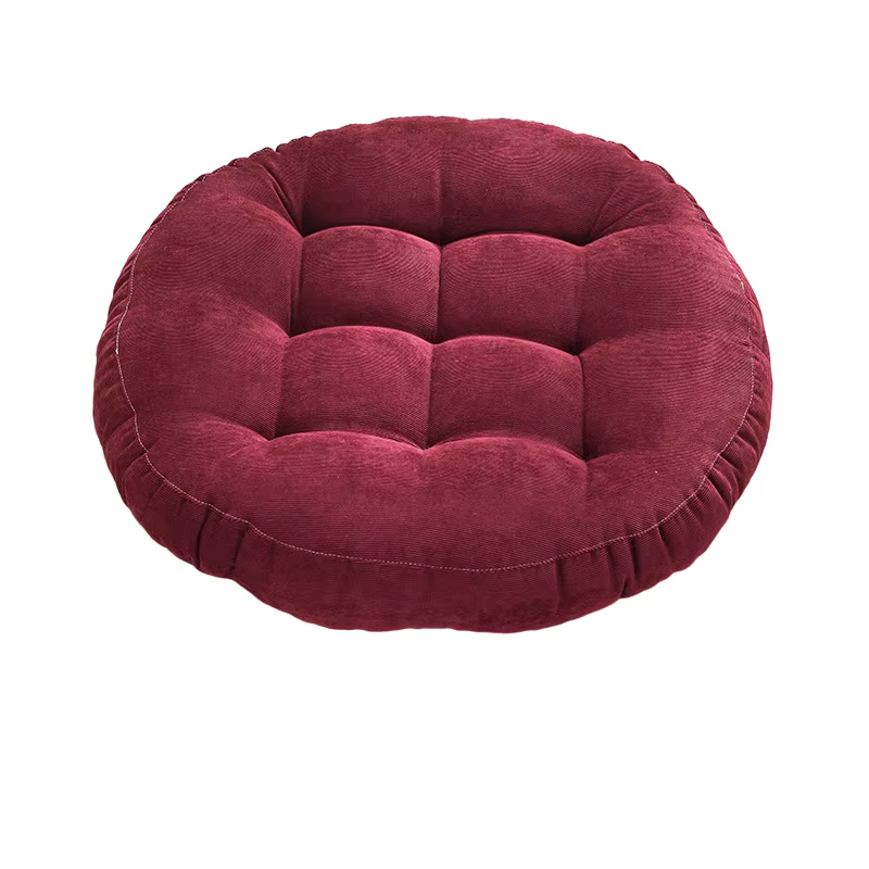 Inyahome Coussins ronds Meditation Grand oreiller de sol pour enfants et adultes Coussin pour sièges