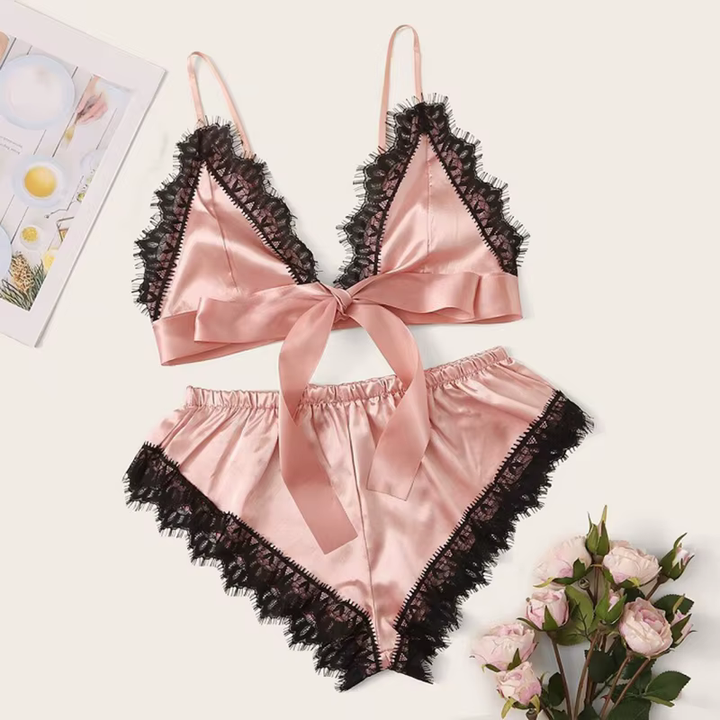 Babydoll sexy pour ensembles de lingerie, sous-vêtements, vêtements de nuit, pyjamas, lingerie fémin
