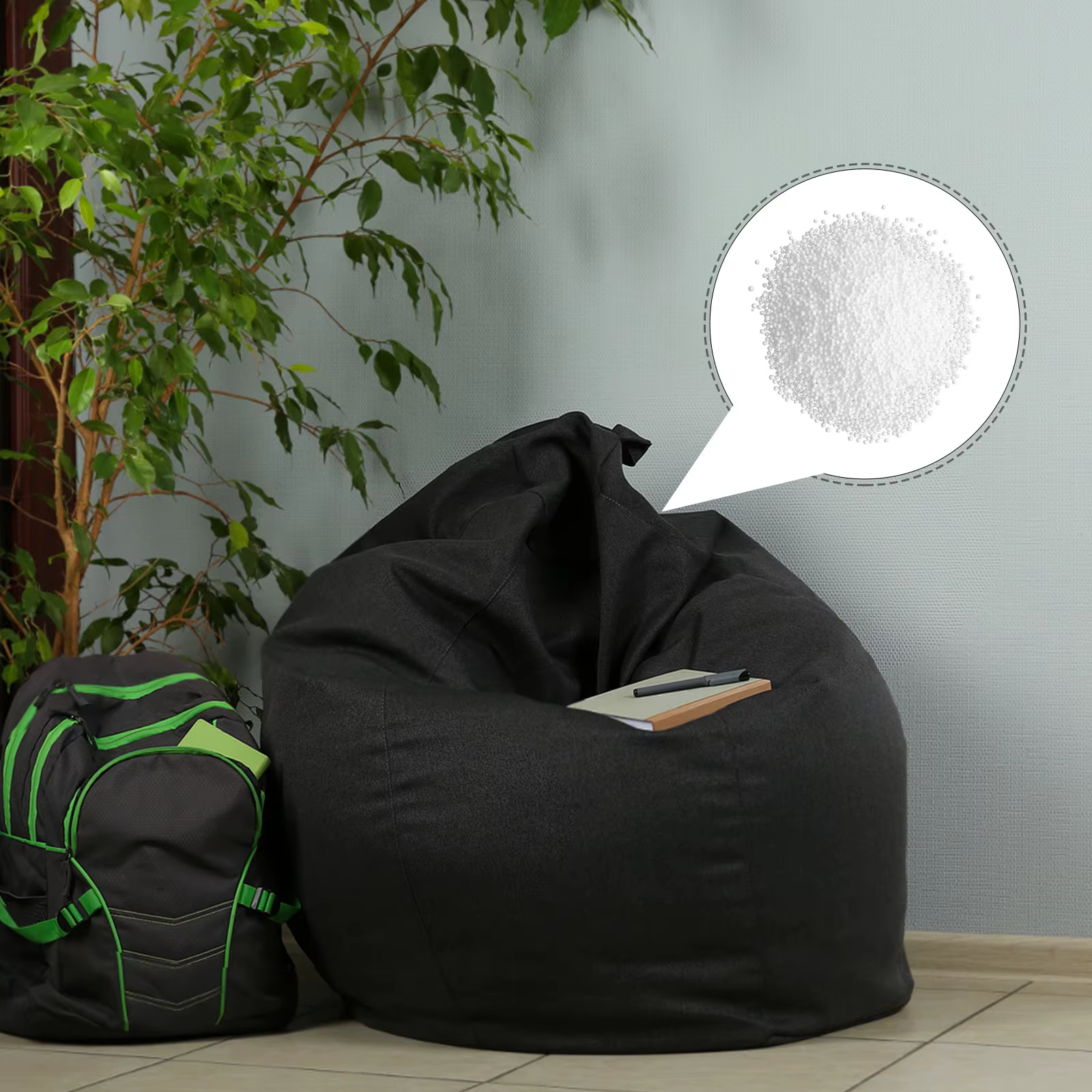Billes de mousse pour pouf, rembourrage doux pour fauteuils et canapés, billes de soutien pour couss