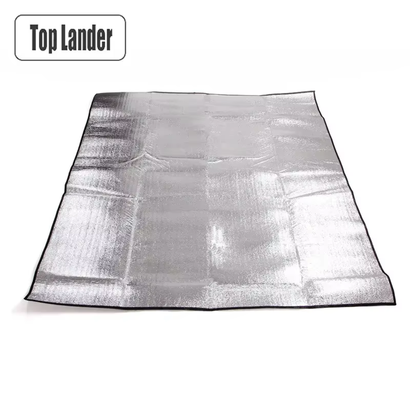 Tapis de Camping en feuille de mousse, couverture isolante en aluminium, tapis de couchage thermique