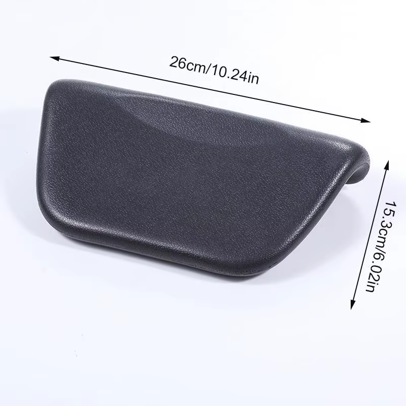 Coussin de bain imperméable pour baignoire, oreiller de bain en PU pour le soutien du cou et de la t