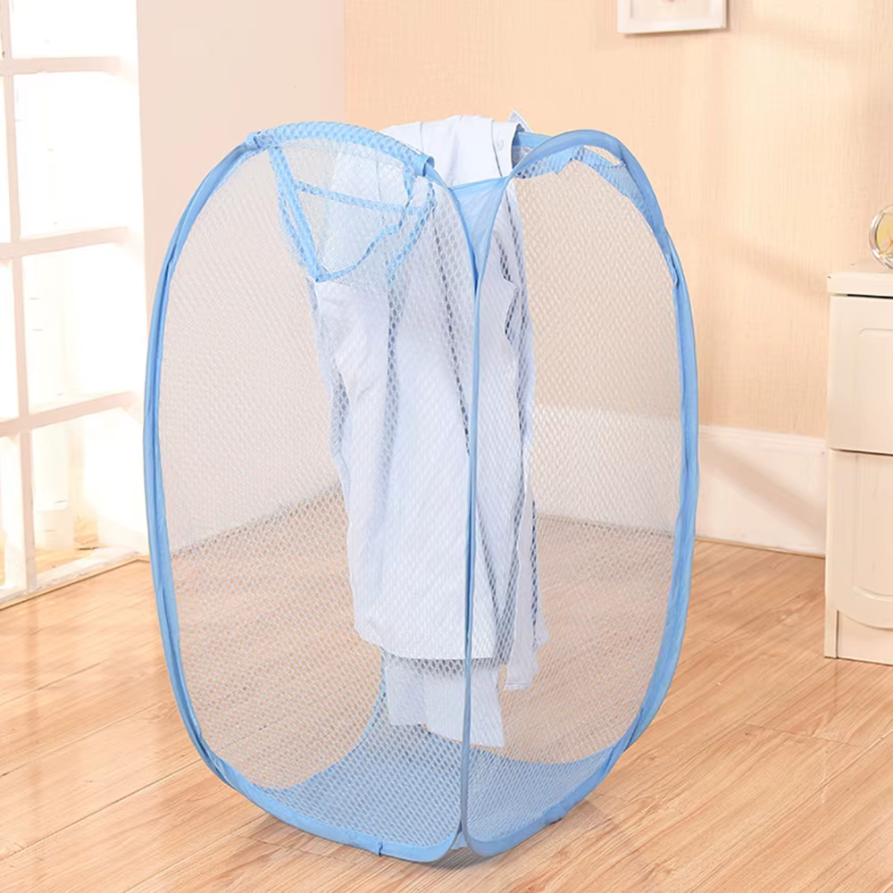 Panier à linge respirant en maille, panier à linge divers pliable de grande taille 40*40*70, miscell