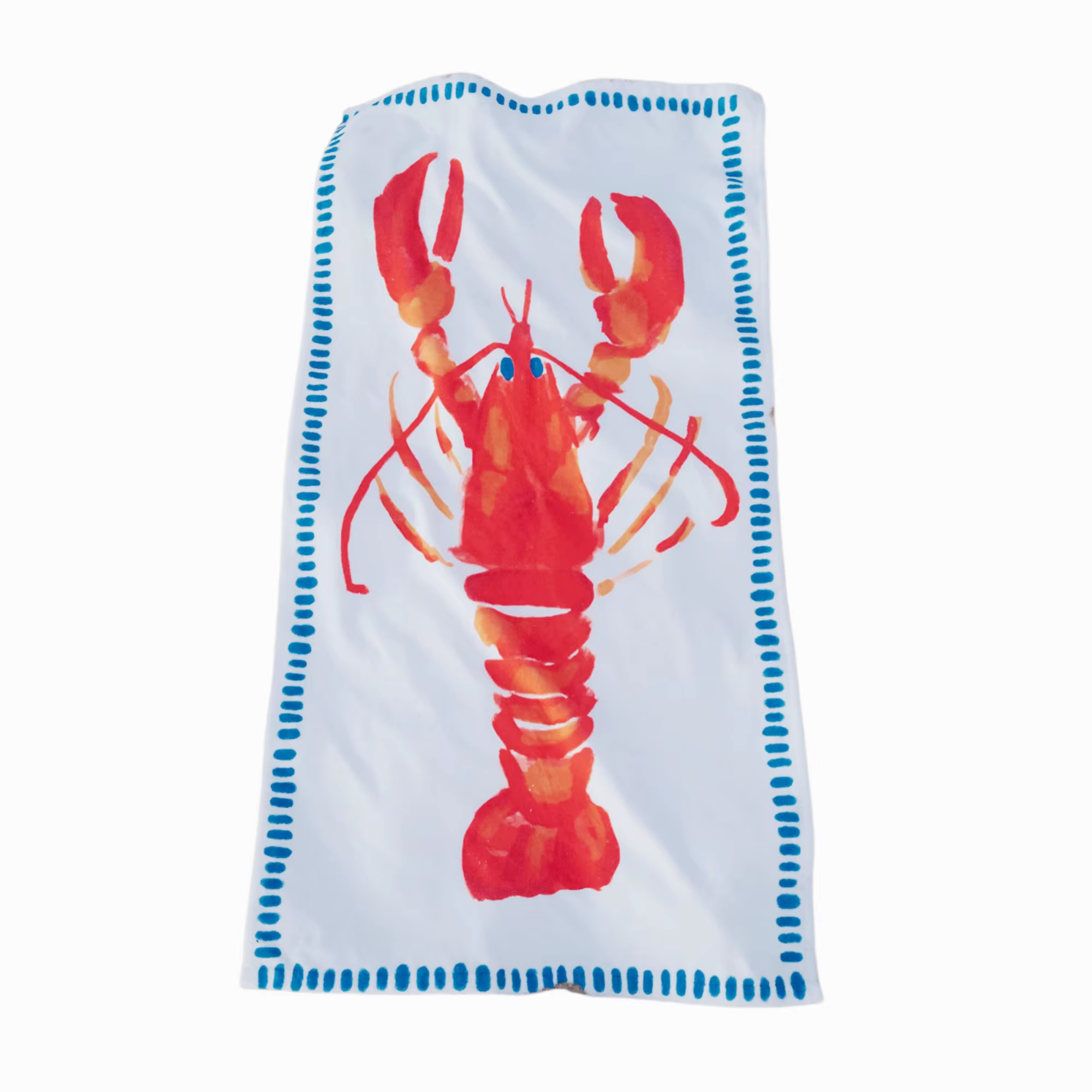 Serviette de plage à imprimé homard, douce et légère, pour la natation, le surf, la plongée, le camp