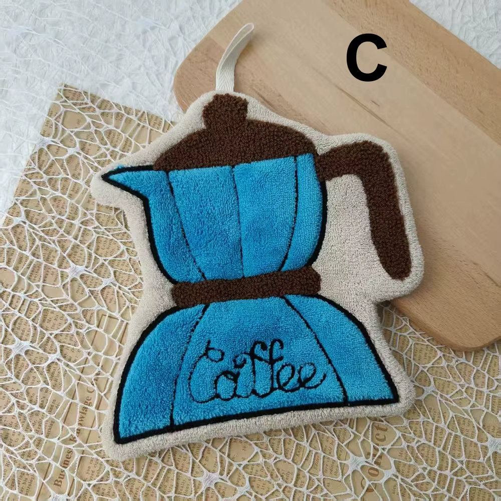 La serviette à café ultra légère peut être accrochée. Serviettes à séchage rapide pour la cuisine et