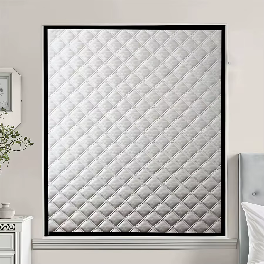 Les rideaux d'isolation thermique épaississent le matériau de surface en graphène en hiver, rideaux 