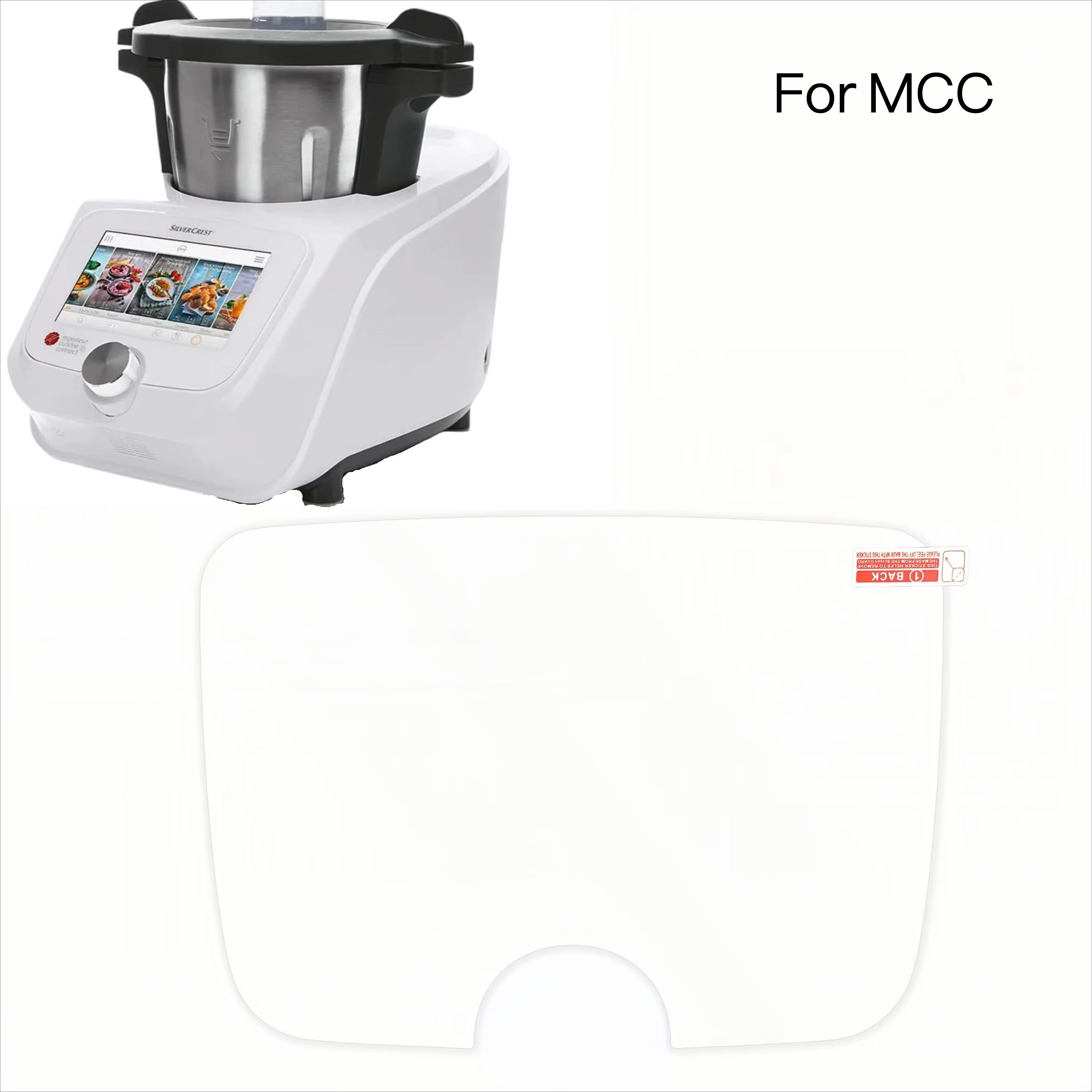 Protecteur d'écran pour Monsieur Cuisine Smart/Connect/Trend, 1 pièce, accessoires pour mélangeur en