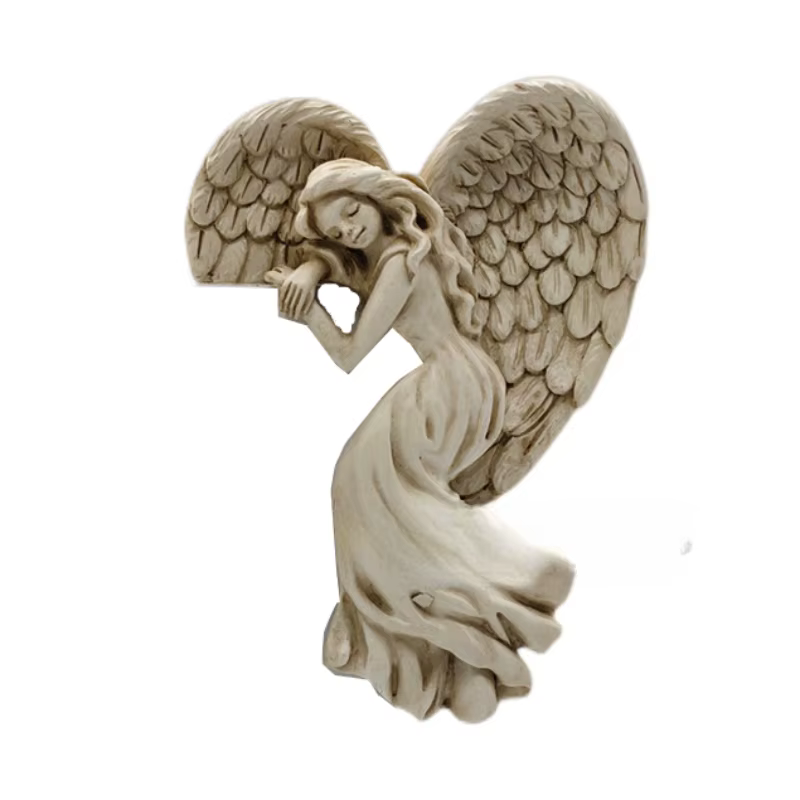 Rédemption ange maison amusant créatif Sculpture décoration résine chambre salon atmosphère porte te