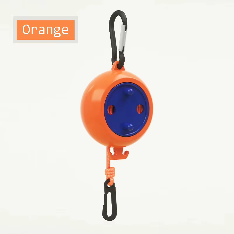 Corde à illant Rétractable, Corde T1 Portable de 10m/32,8 Pieds pour le Voyage et le vaccage des Vêt
