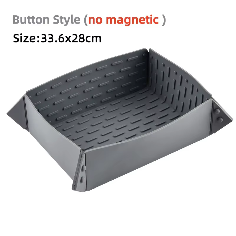 Sous-plats et dessous de plat pliables en silicone, antidérapants, résistants à la chaleur, organisa