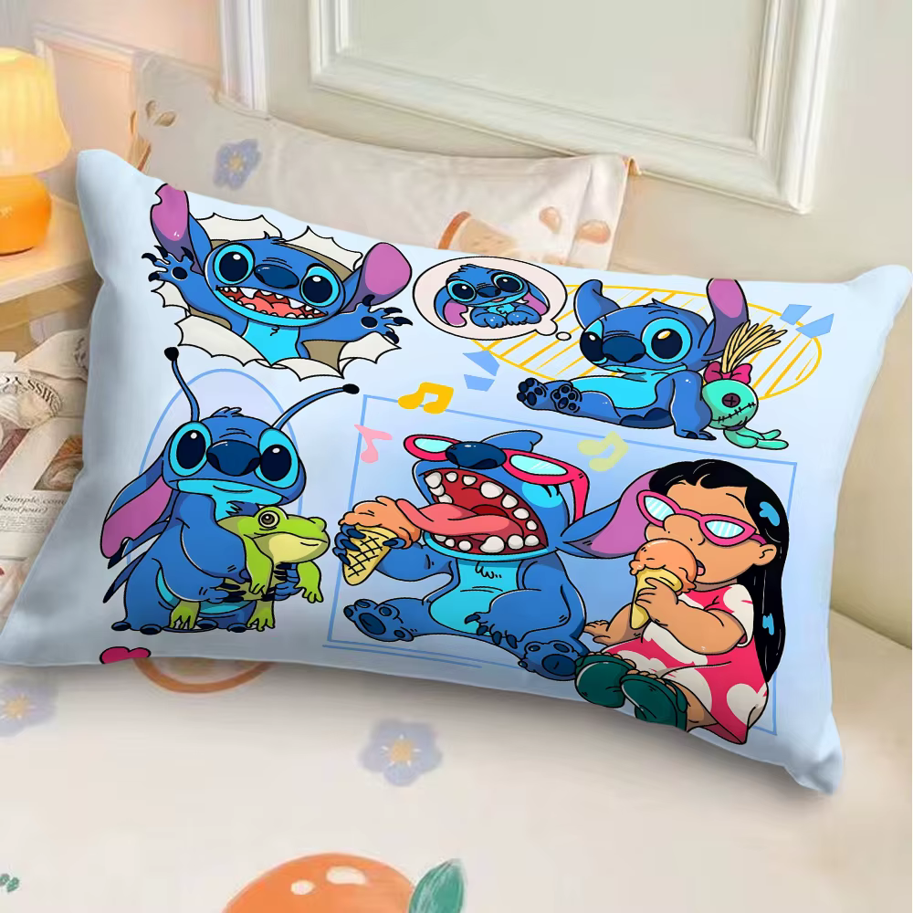 Coussins de canapé de luxe oreiller Long taies d'oreiller décoratives de dessin animé Kawaii housse 