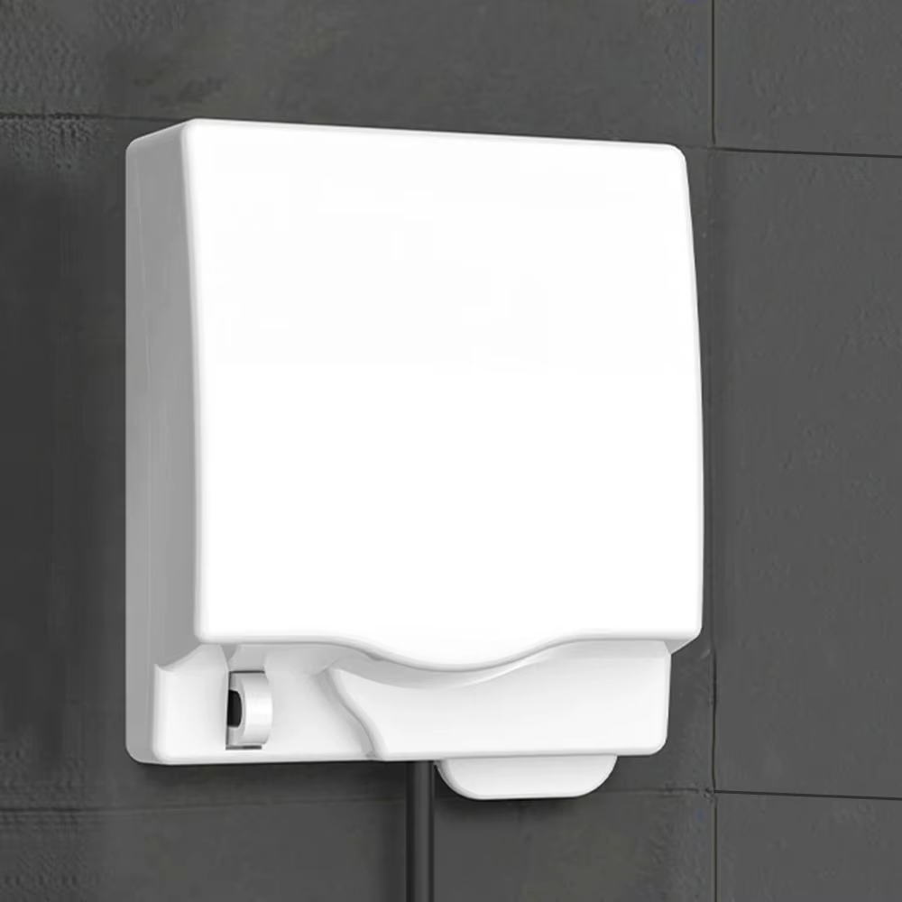 Boîtier étanche verrouillable pour prise de courant murale, couvercle de prise électrique, boîtier a