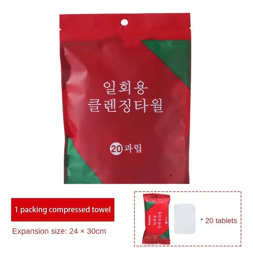Serviettes de bain compressées portables, accessoires pour la maison et le jardin, lingettes d'espri