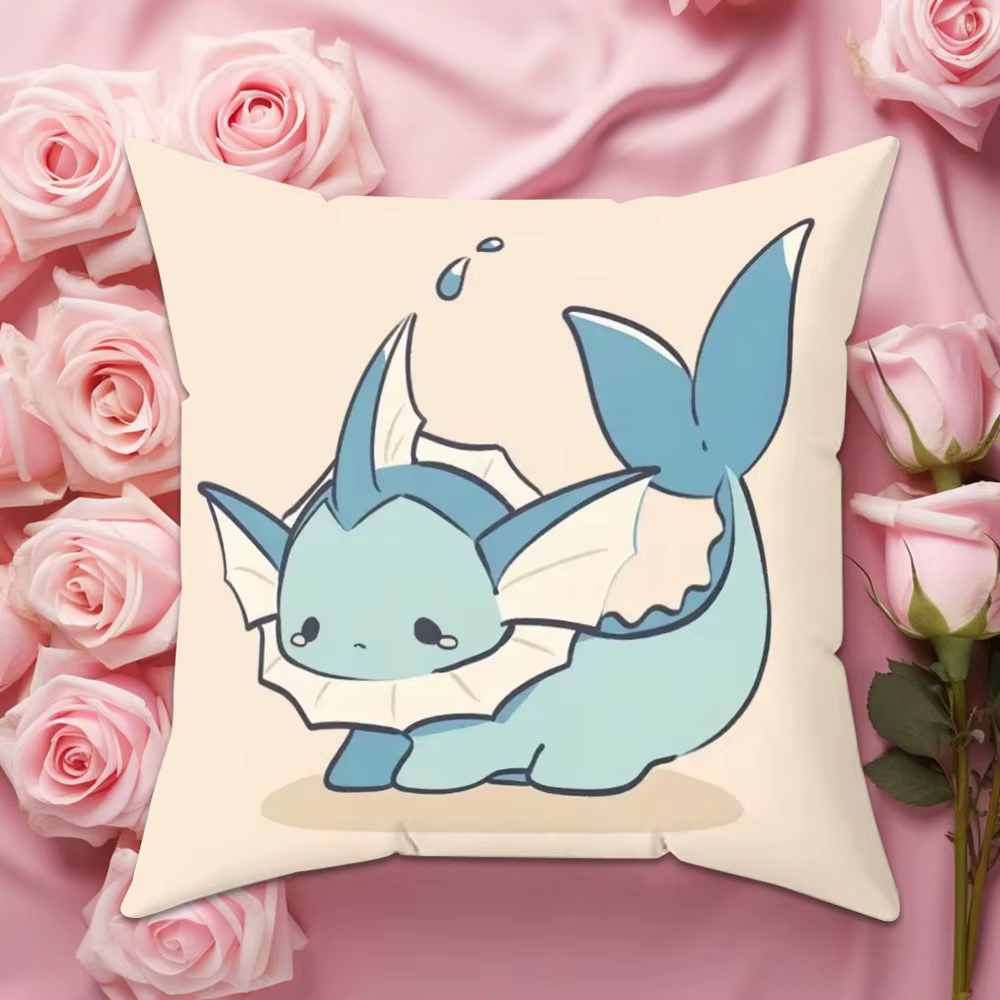 Housse de coussin décoration salon Pokémon canapé oreillers pour chambre taie d'oreiller taie d'orei