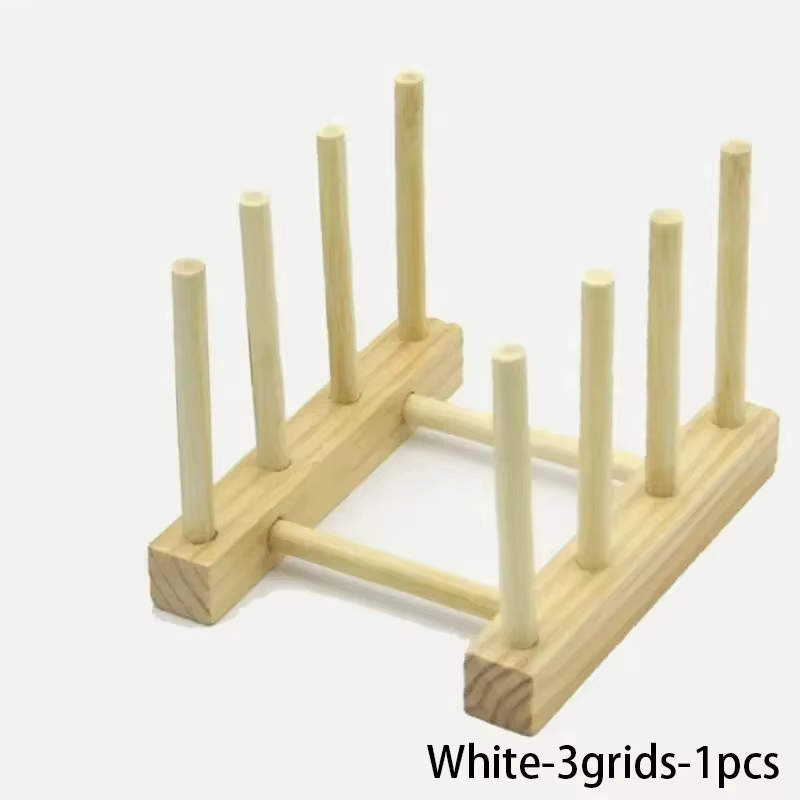 Étagère de rangement en bois pour cuisine, housse de vaisselle, égouttoir multifonctionnel, armoire