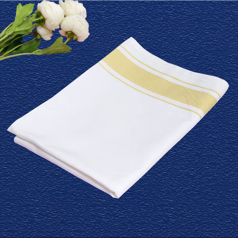 Napperon de serviette de cuisine européen, tapis en tissu de tasse en coton épais pour hôtel, Restau
