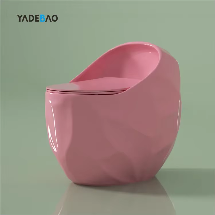 -Artículos sanitaires de salle de bain haut de gamme couleur mate montage au sol Siphonique une pièc