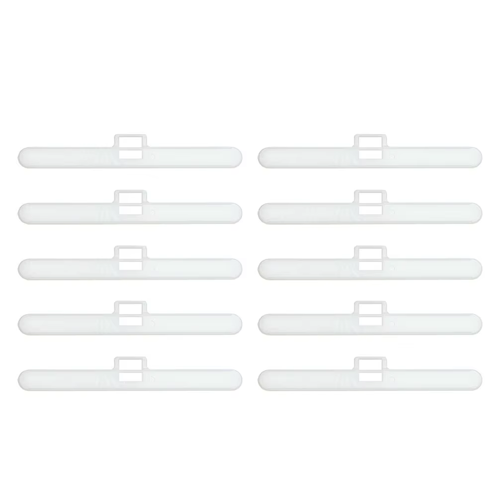 Accessoires de rideau de fenêtre 89MM, 10 pièces, lattes de remplacement, chaîne de suspension, pièc