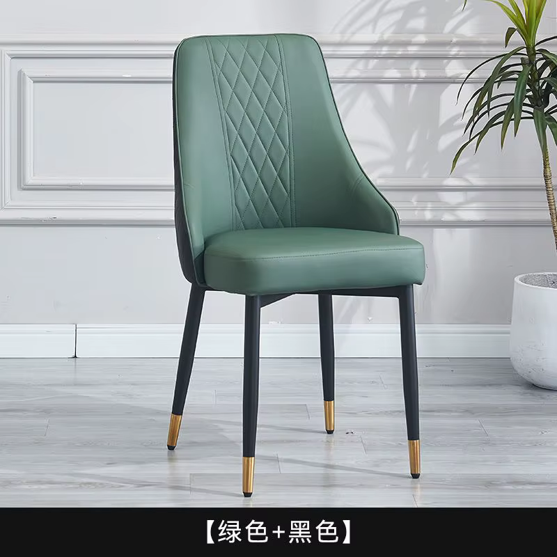 Moderne, Simple, ménage, patte de chat, chaise de salle à manger, loisirs, nordique, luxe léger, dos