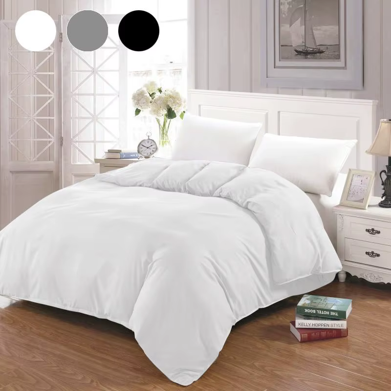 Juste de couette de lit simple double
