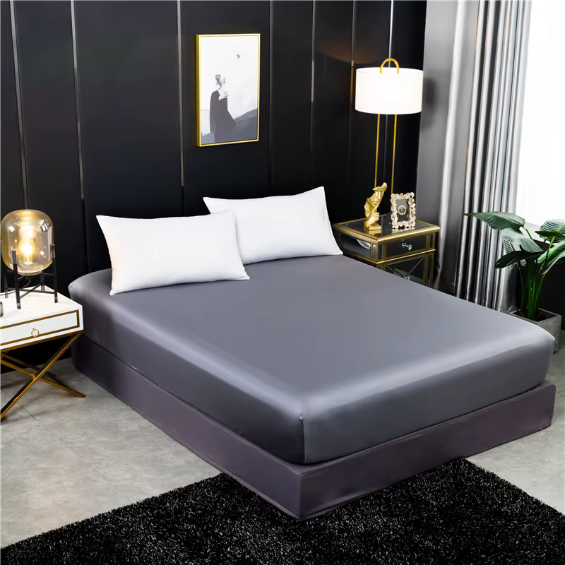 Drap-housse en soie naturelle