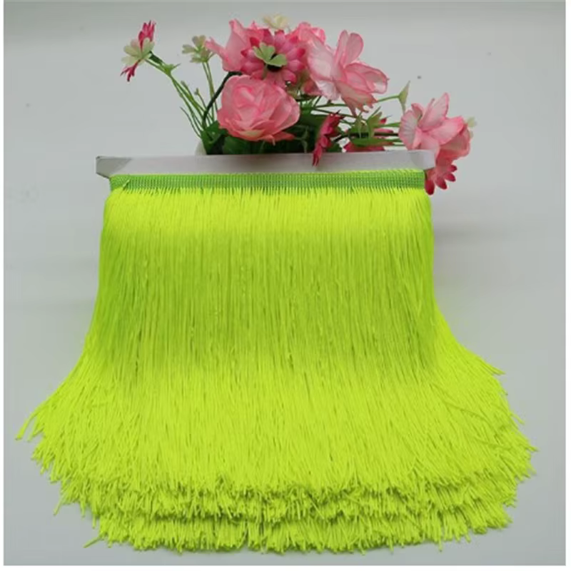30 cm de Long frange dentelle gland Polyester
