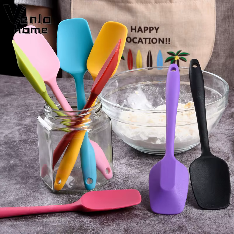 Spatule de cuisine en Silicone pour crème