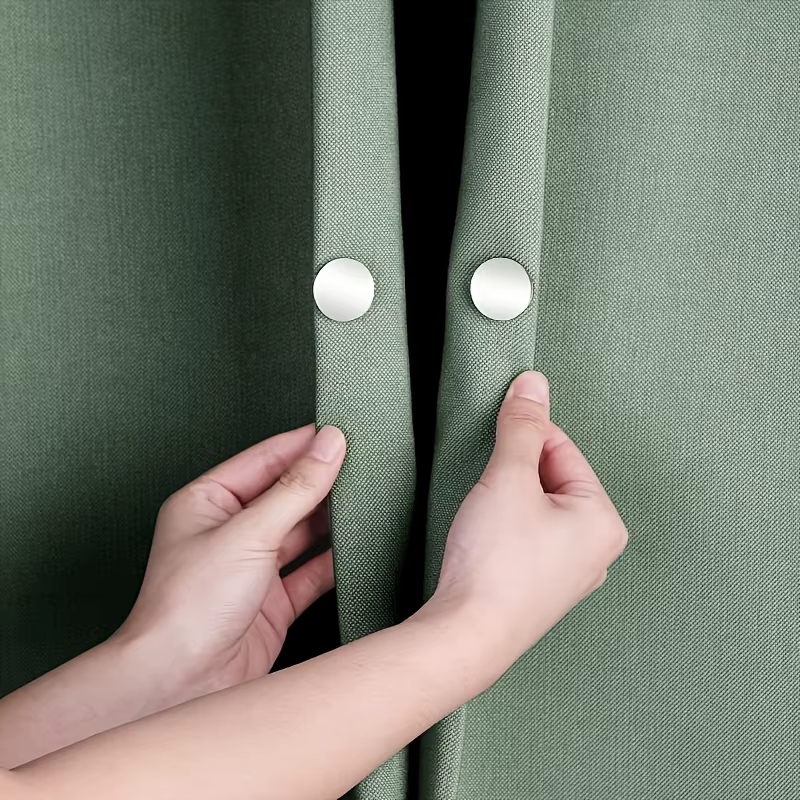 Attaches magnétiques pour rideaux 6 pièces