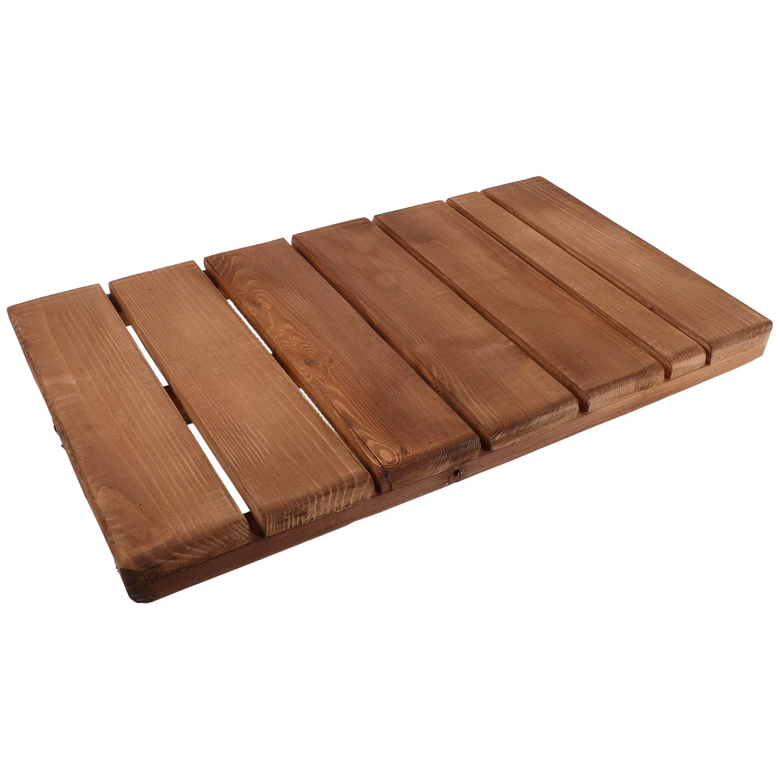 Tapis de douche en teck
