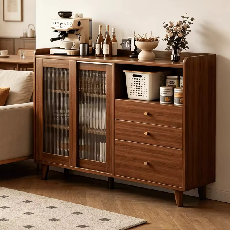 Étagère de cuisine, armoires de salon de luxe