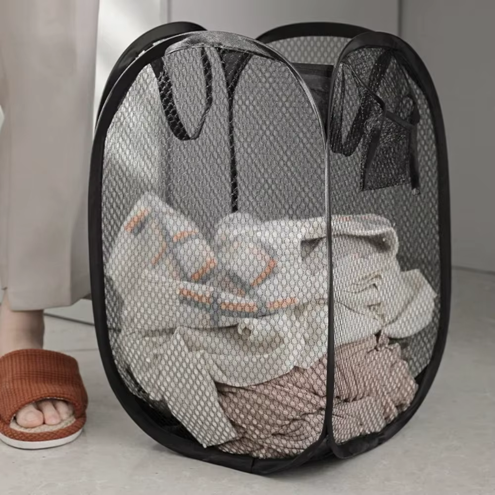 Panier à linge sale pliable et portable pour la maison